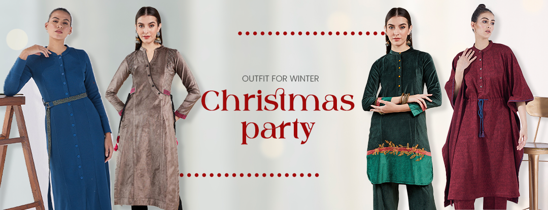 Winter sales party clothes