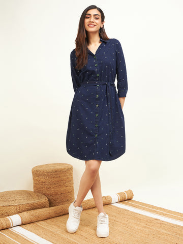 Stado Denim Shirt Dress