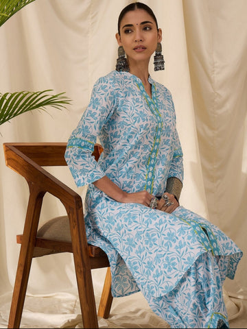 Sky Blue Salwar set