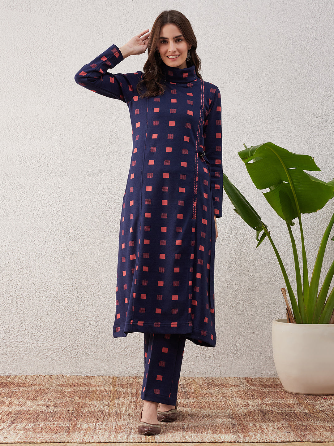 Shops high neck kurti