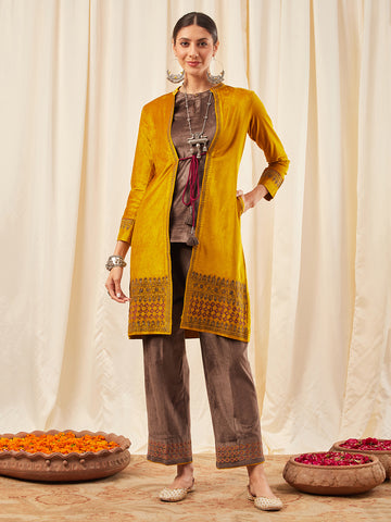 Mustard Cape Set