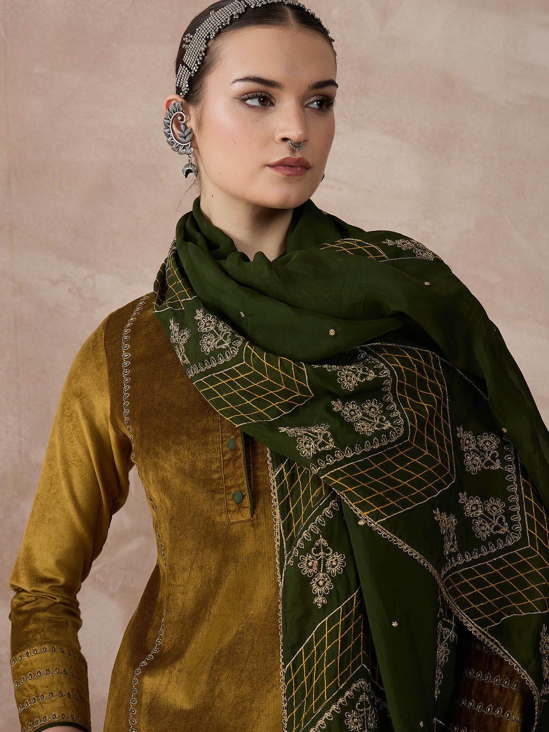 The Golden Mirage Palazzo Set