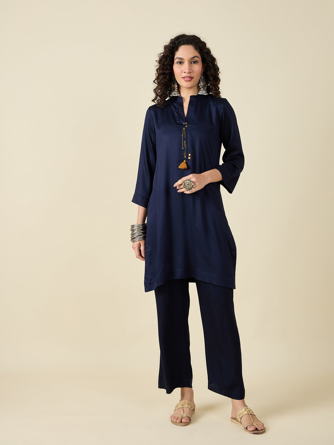 Navy Blue Co-ord Set