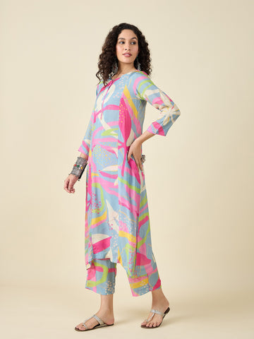 Printed Kurta Set