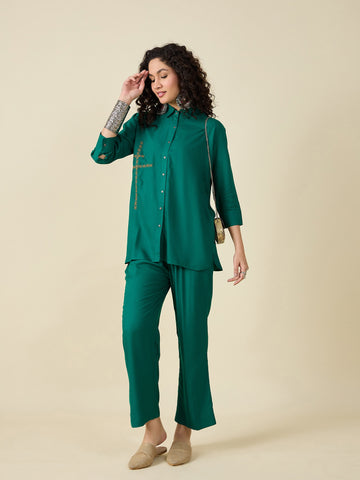 Green Co-ord Set