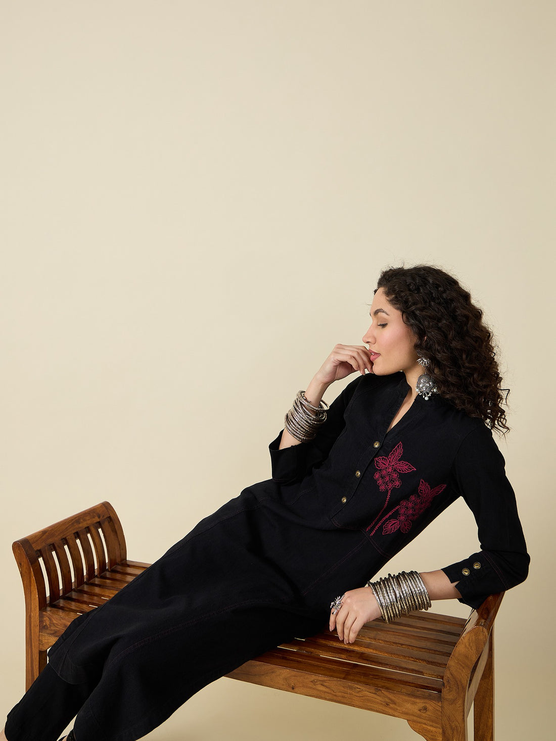 Indigo Kurta Set