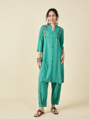 Rama Green Salwar Set