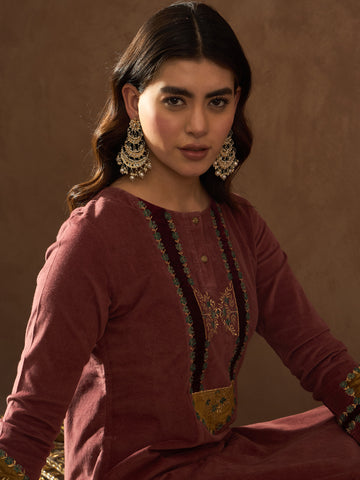 Fuschia Noor Kurta Set
