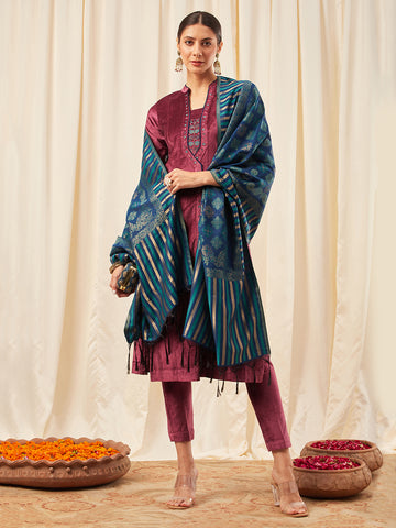 Gajari Kurta Set with Dupatta