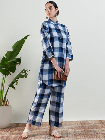Linen Denim Co-ord Set