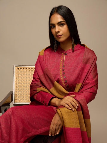 The Blush Elegance Kurta Set with Dupatta
