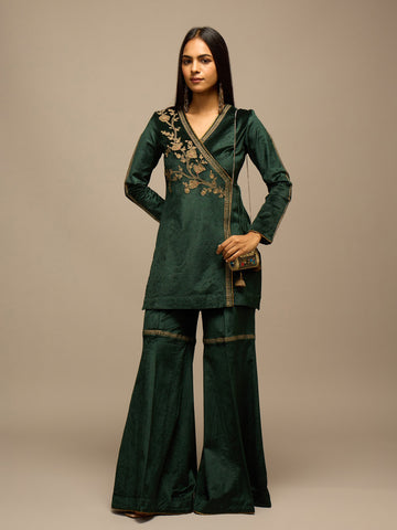 The Forest Luxe Palazzo Set