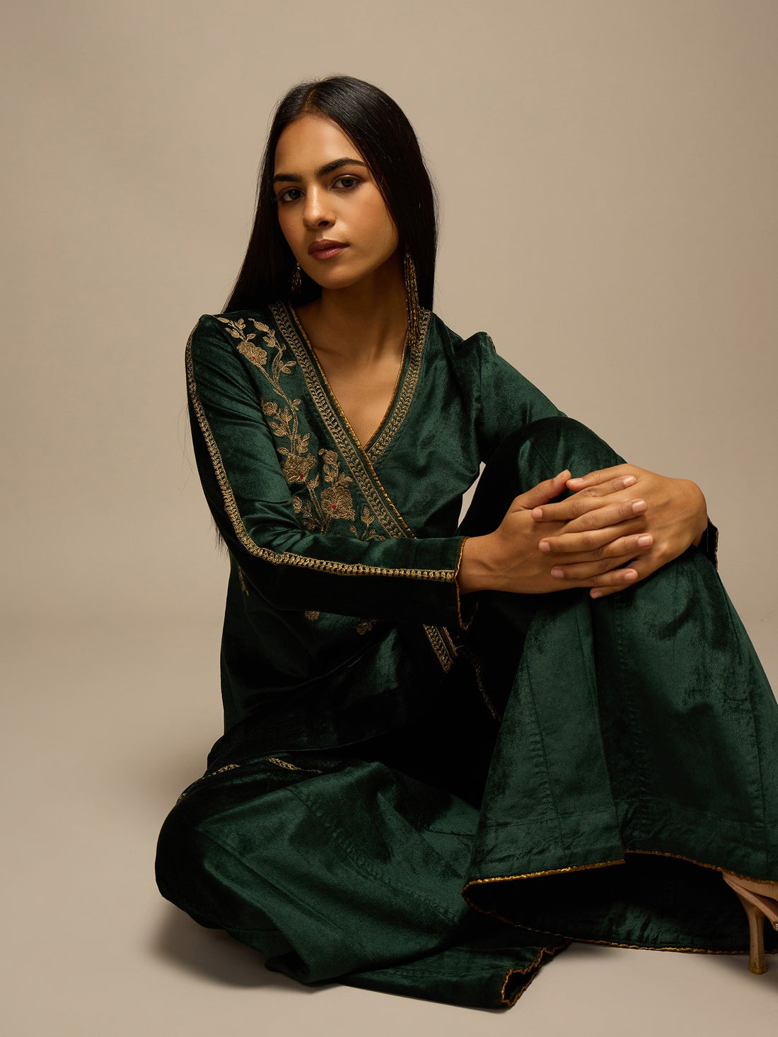 The Forest Luxe Palazzo Set