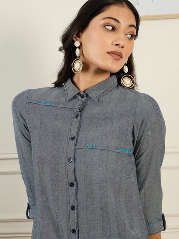 Indigo kurta set