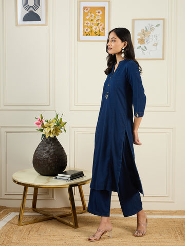 Indigo Kurta Set