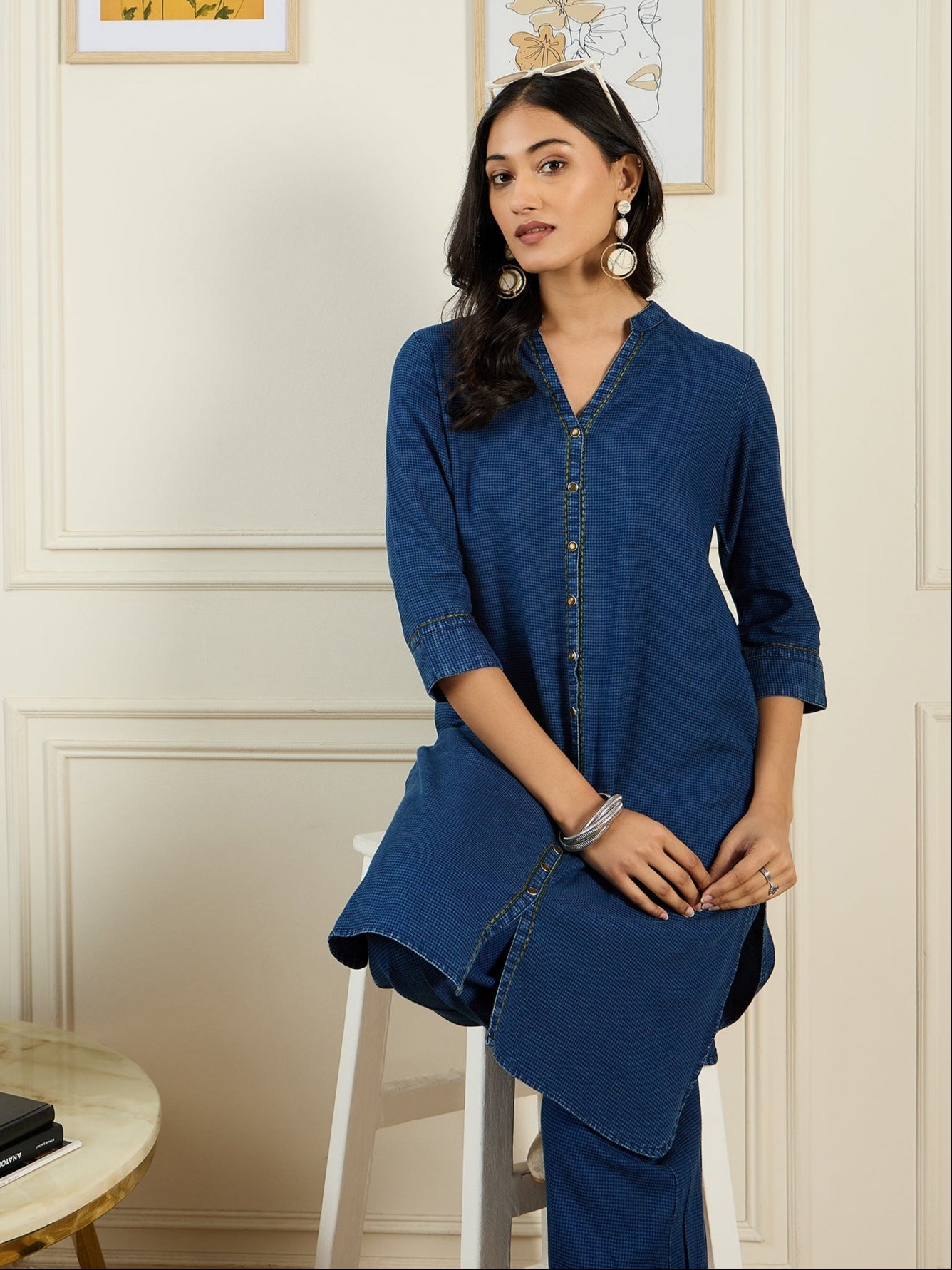 Denim Salwar Set