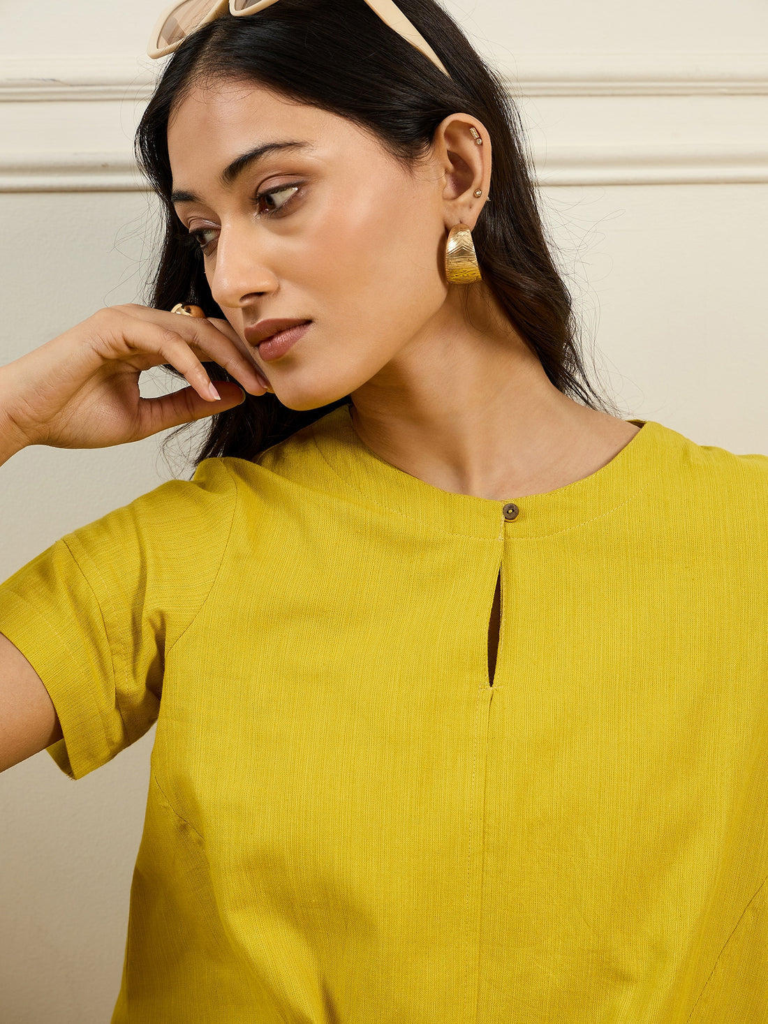 Amber Yellow Co-ord Set