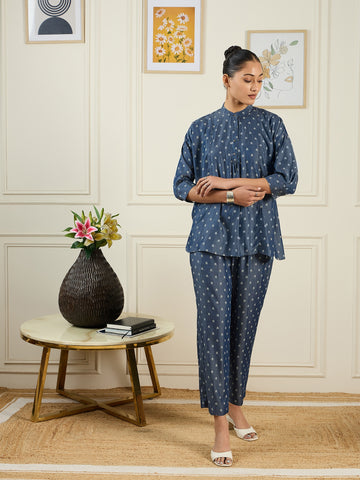 Indigo co-ord set