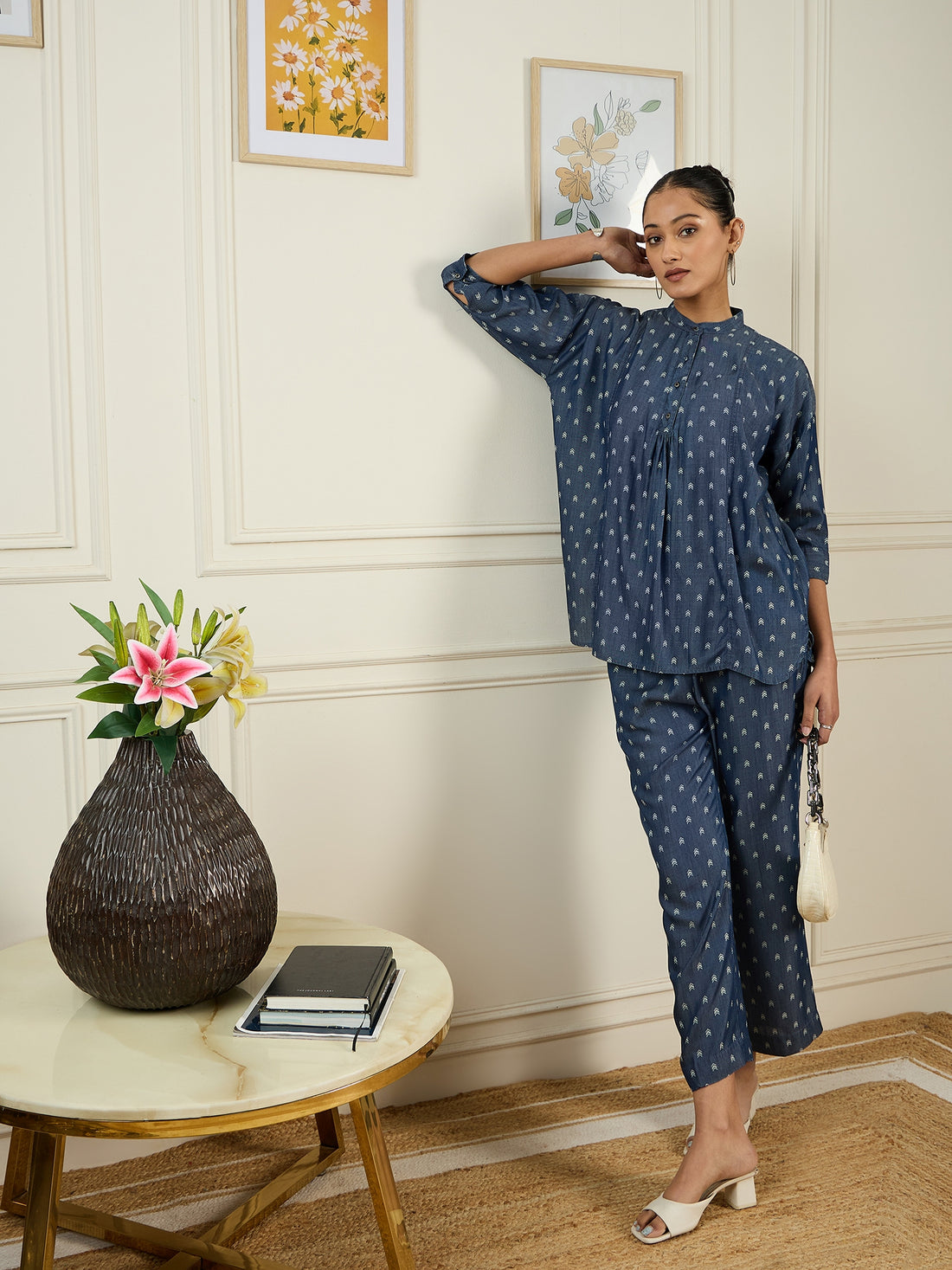 Indigo co-ord set