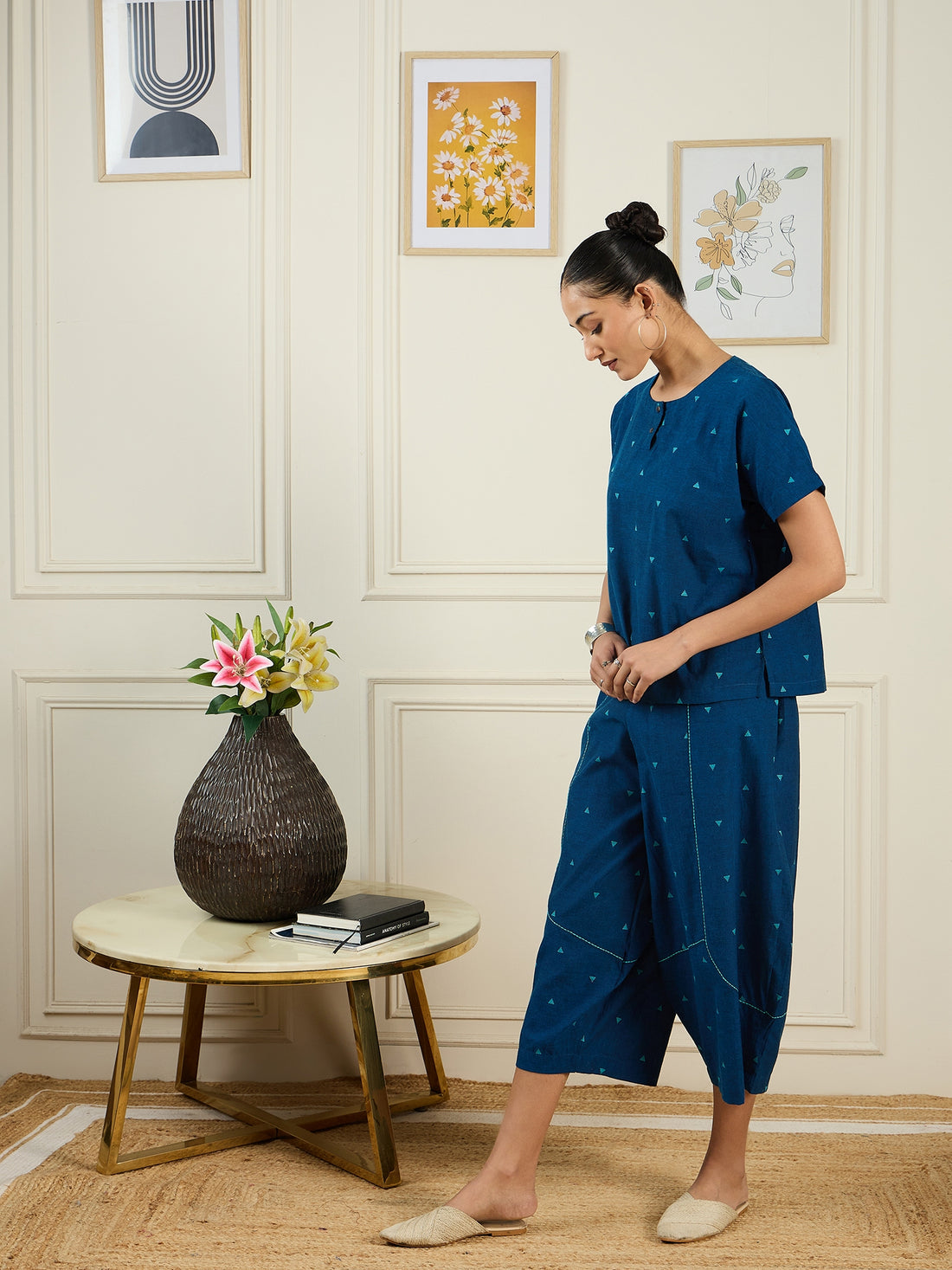 Navy Blue Co-ord Set