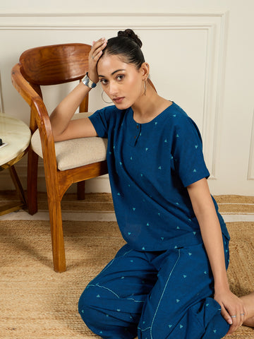 Navy Blue Co-ord Set