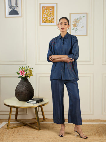 Indigo Co-ord Set
