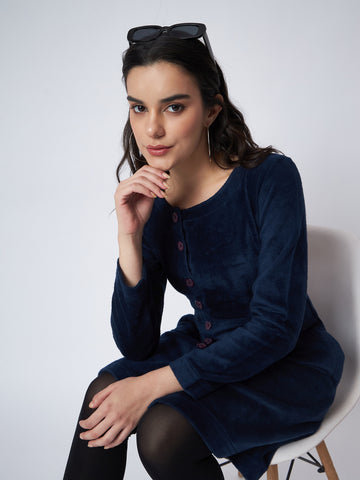 Navy Blue Chic Tunic