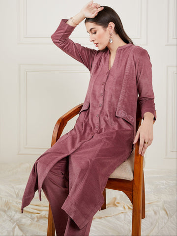 Rosewood Calm Kurta Set