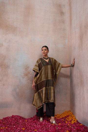 The Bronze Mosaic Kaftan Set
