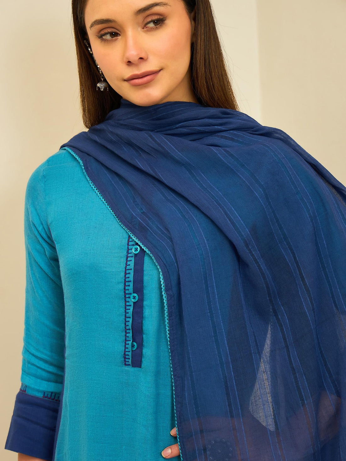 The Azure Tide Linen Set