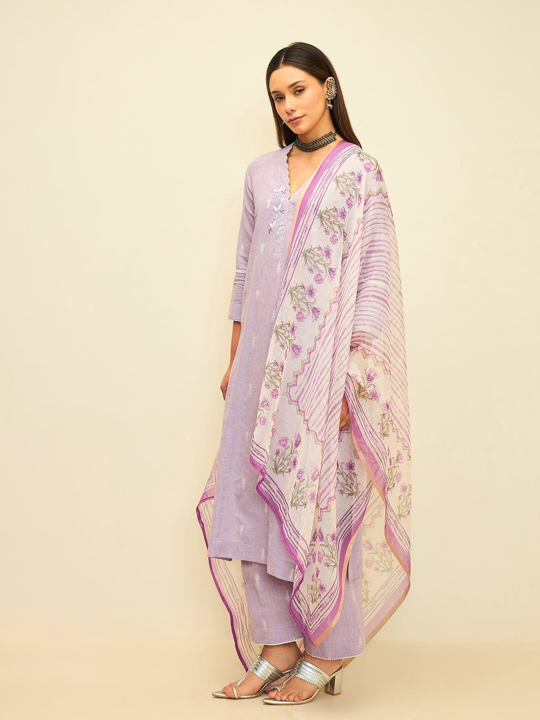 The Soft Orchid Handloom Set