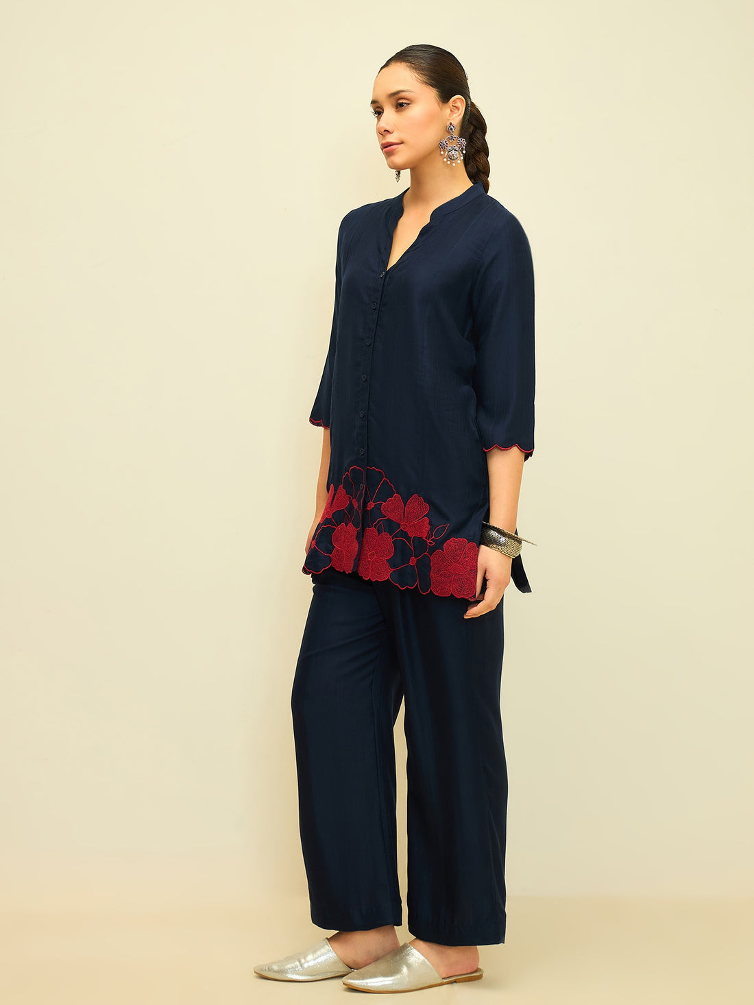 The Midnight Bloom Co-Ord Set