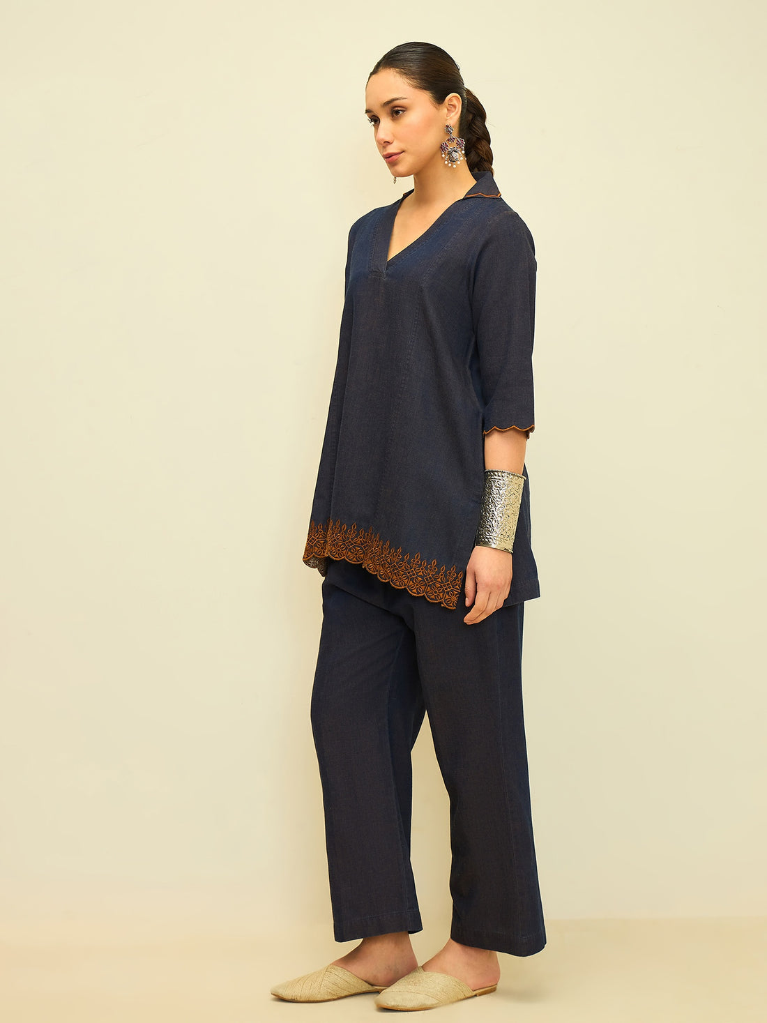 The Ember Edge Denim Set