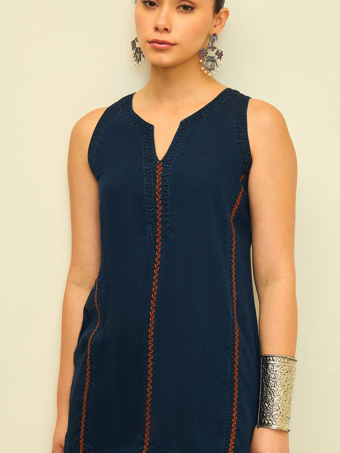 The Deep Stitch Denim Set