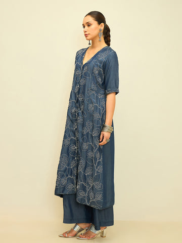 The Indigo Vine Denim Set