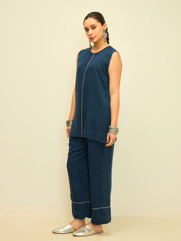 The Midnight Ease Denim Co-Ord Set