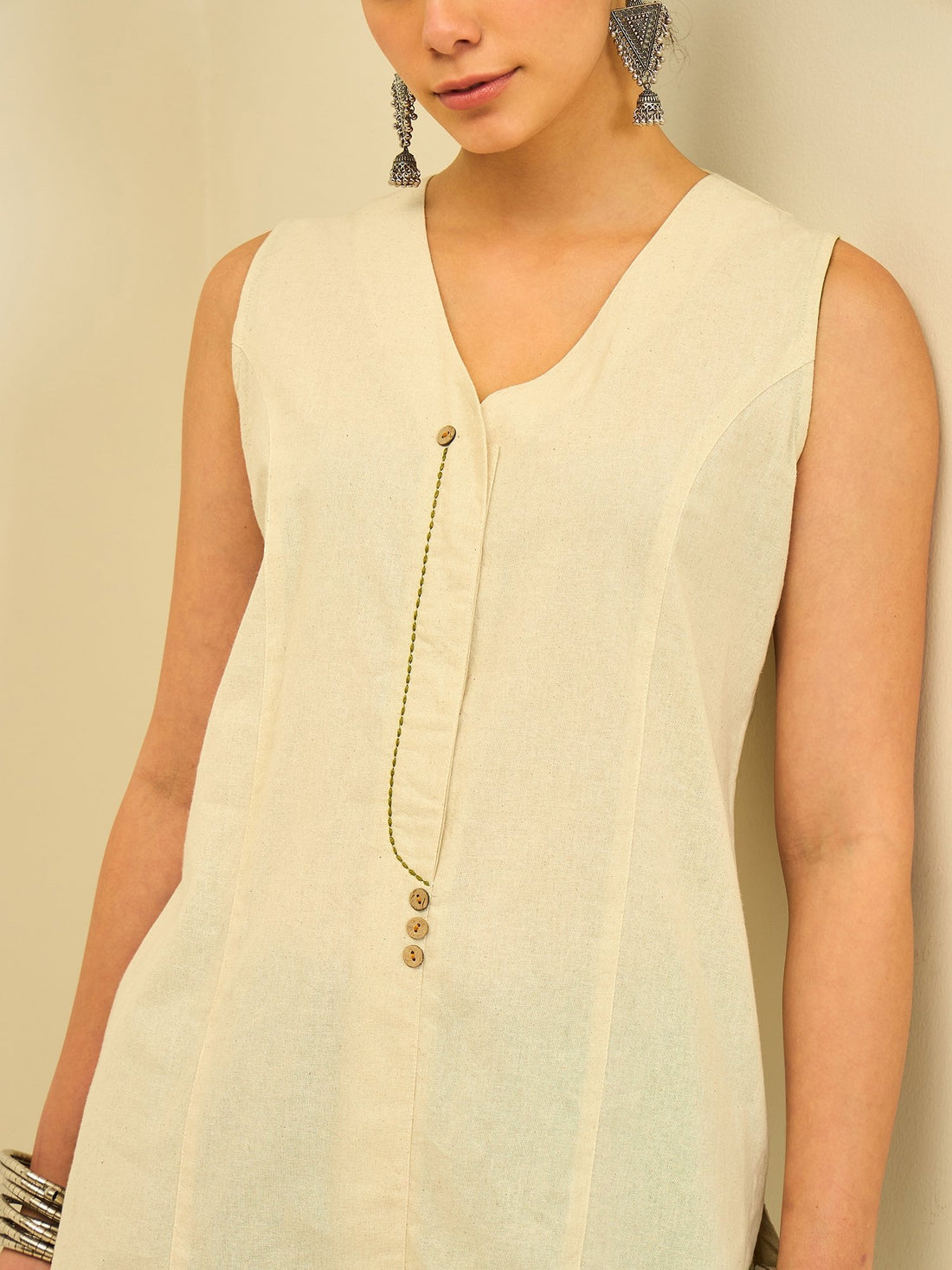 The Ivory Cotton Co-Ord Set