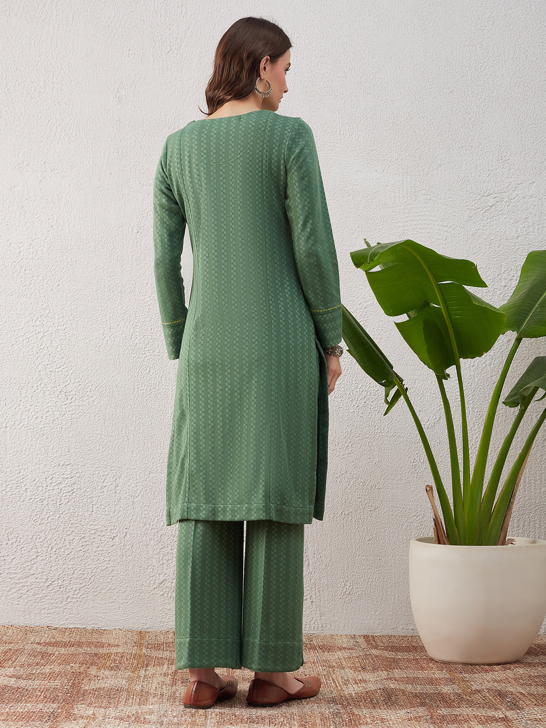 Sage Green Kurta Set