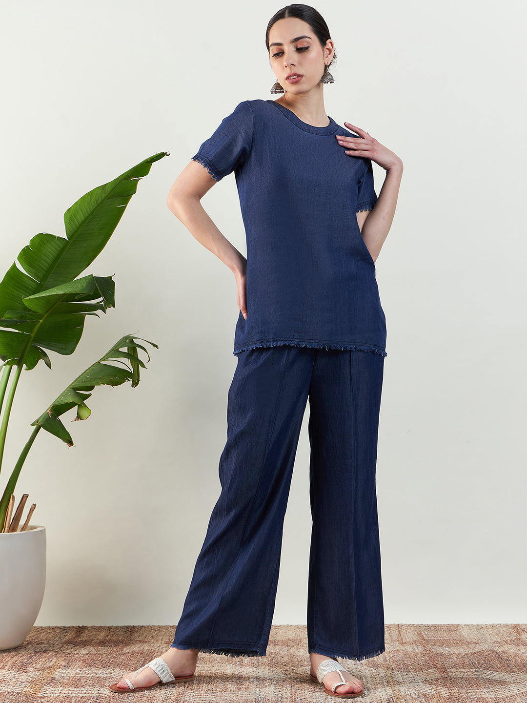 Denim Navy Co-ord set