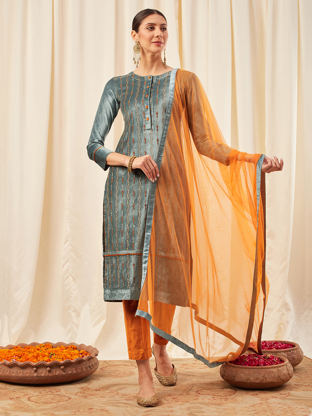 Amazon.com: Prija Collection Ready to Wear Indian Pakistani Ethnic Wear  Designer Punjabi Salwar Kameez Patiala Suit for Women : Clothing, Shoes &  Jewelry