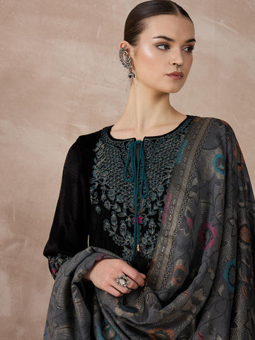 The Midnight Zari Aamira Set