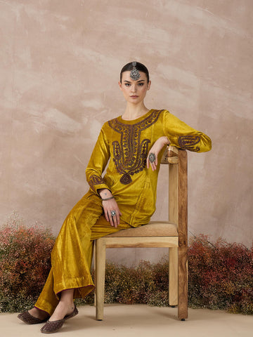 The Dandelion Yellow Palazzo Ensemble