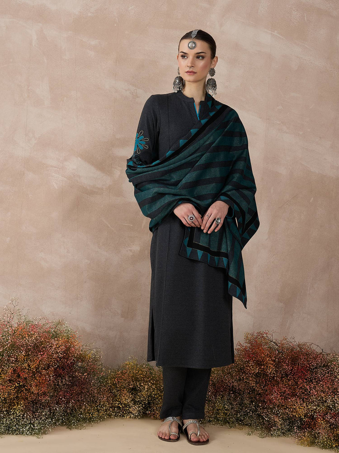 The Charcoal Teal Heirloom Set