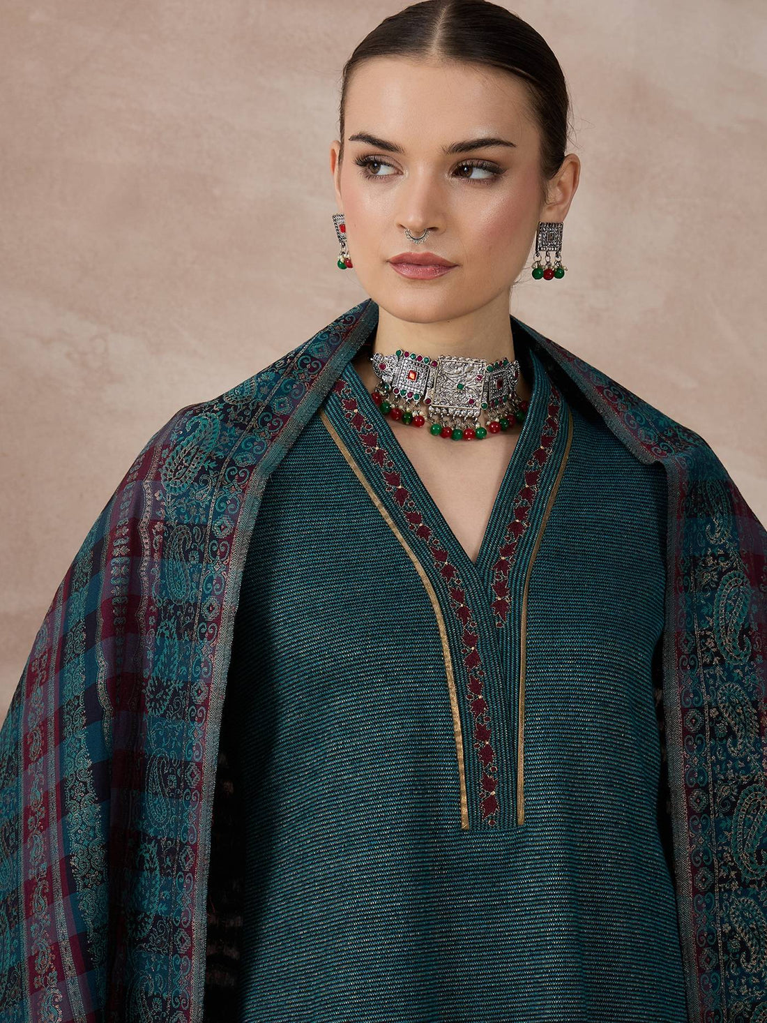 The Sapphire Charm Palazzo Set