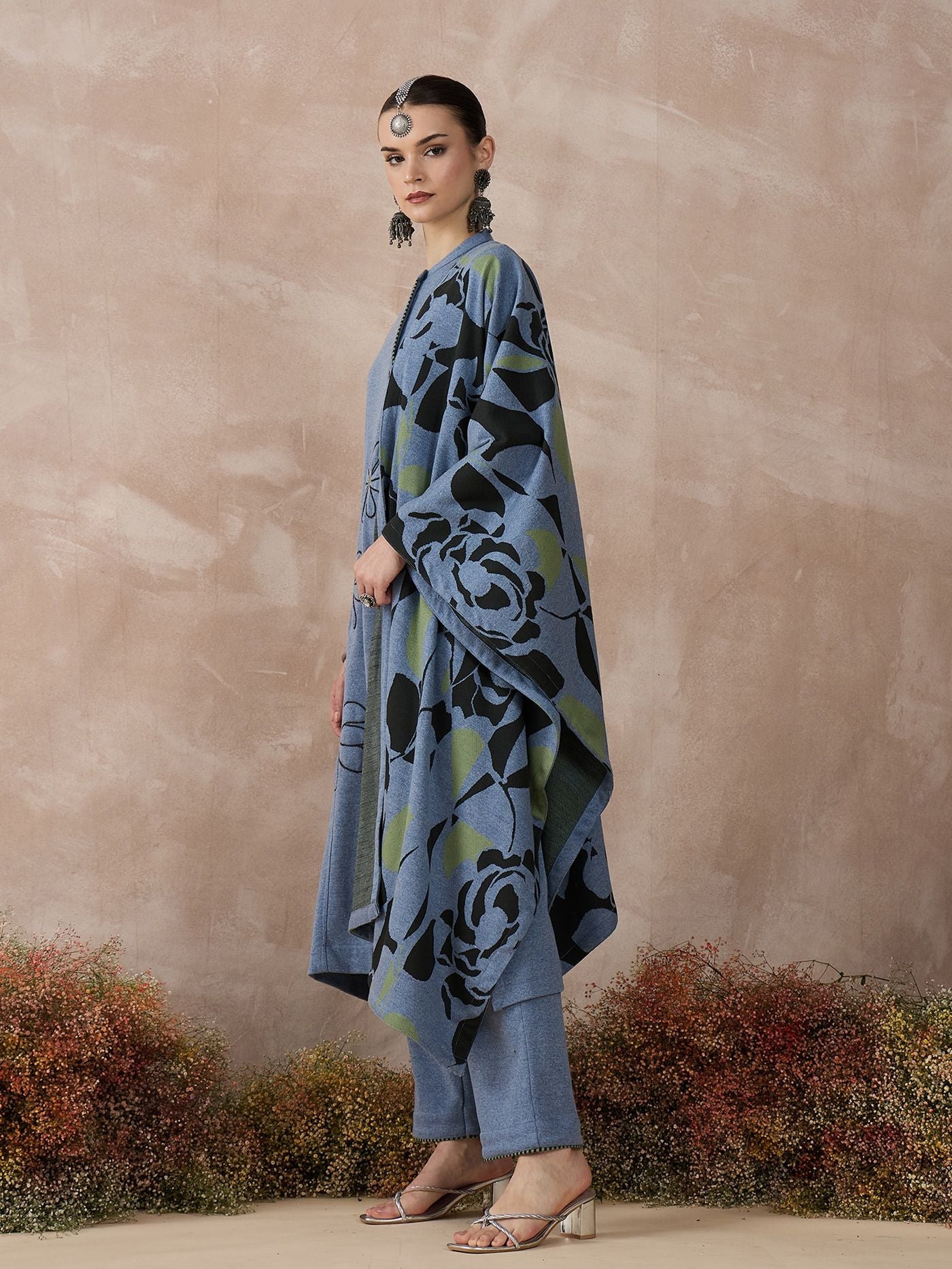 The Blue Breeze Knitted Set