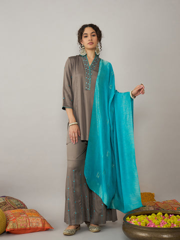 Mouse Kurta set with Dupatta