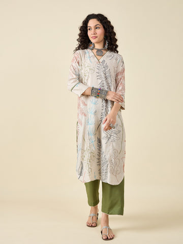 Printed kurta set