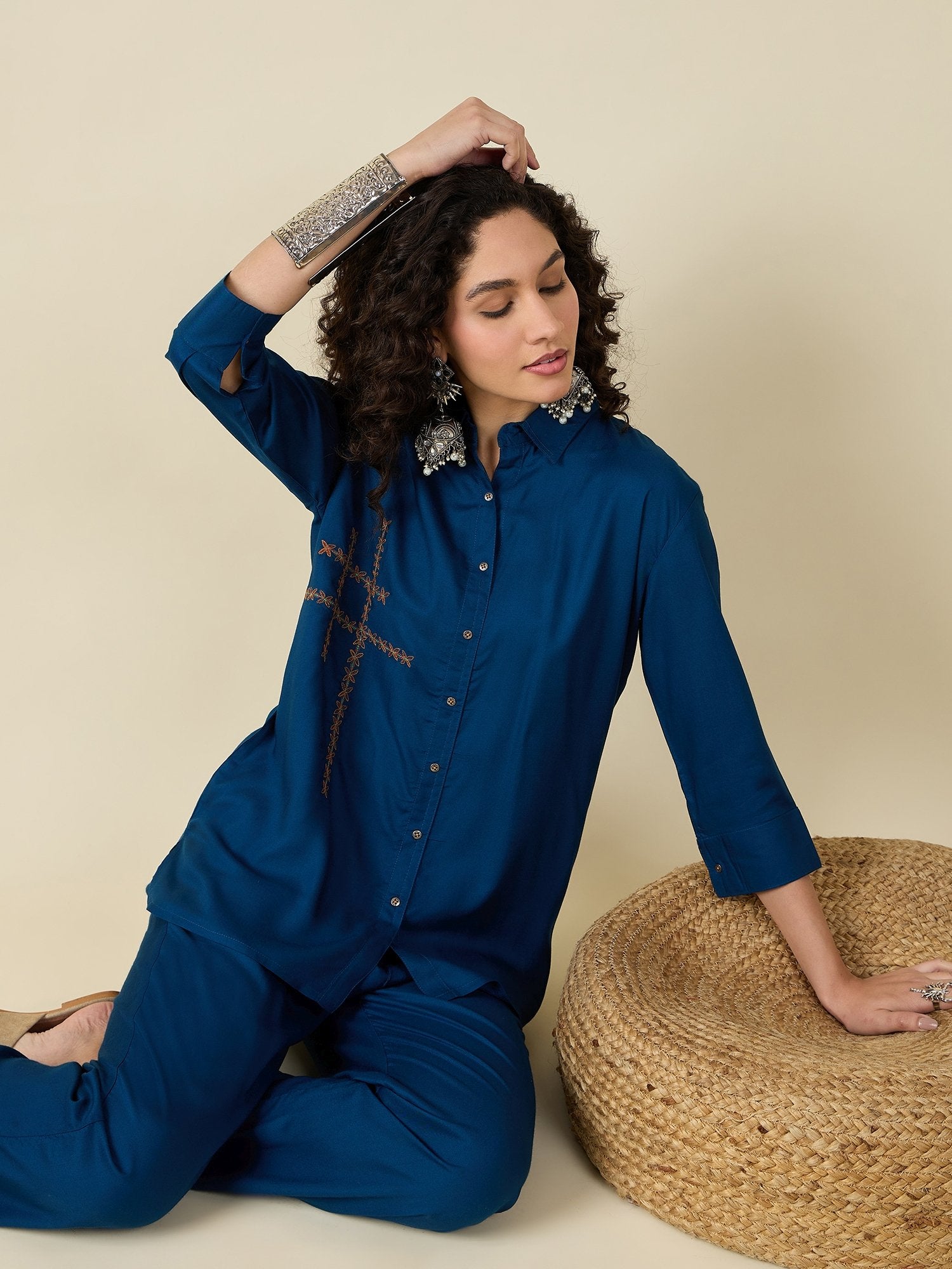 Cobalt Blue Co-ord Set