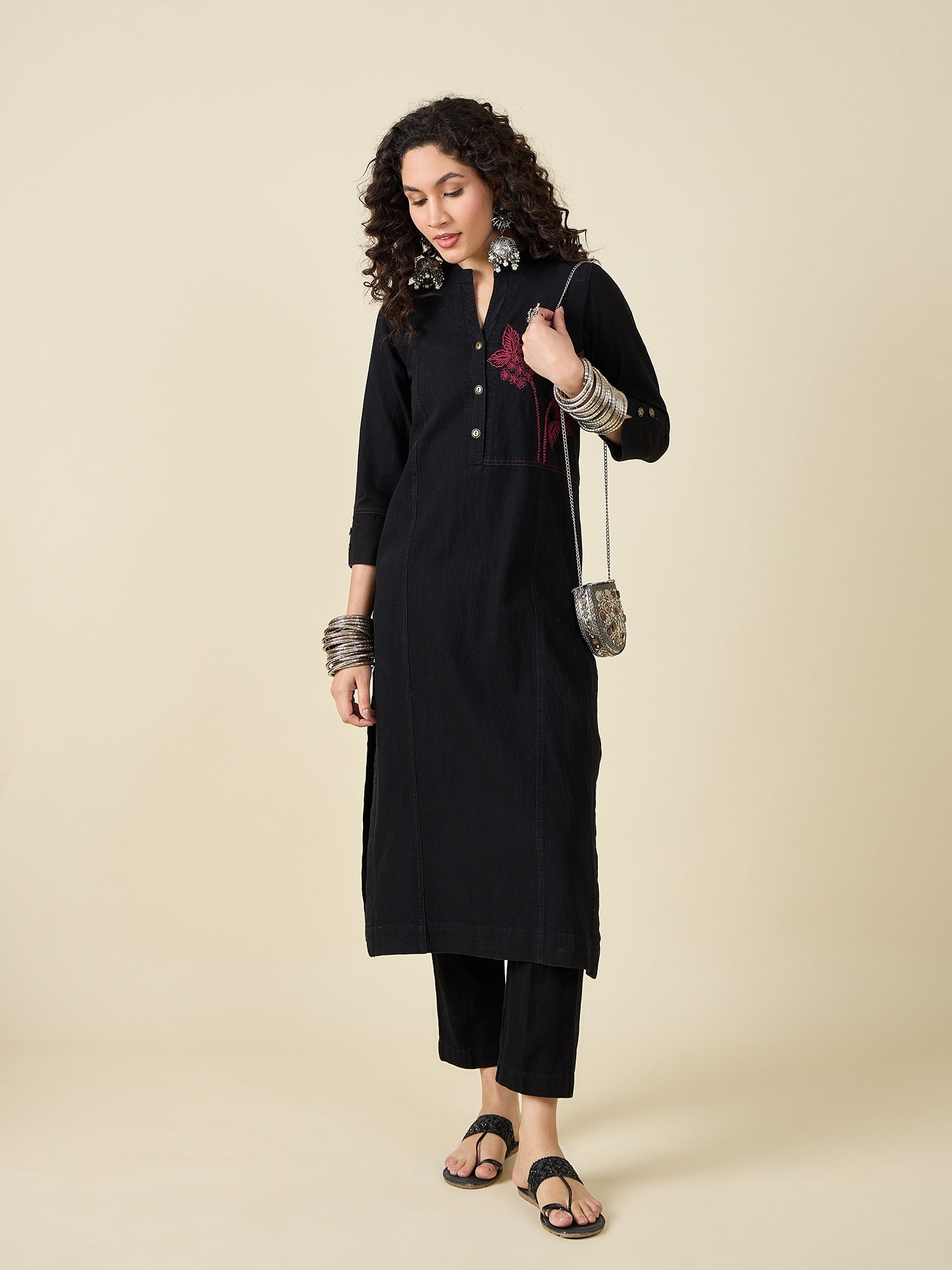 Indigo Kurta Set