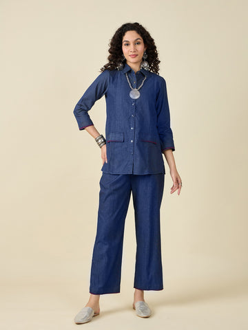 Indigo co-ord set